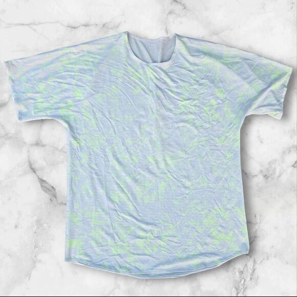 Lululemon Lab Logo Relaxed Fit Short Sleeve Shirt Size XL - Picture 1 of 4
